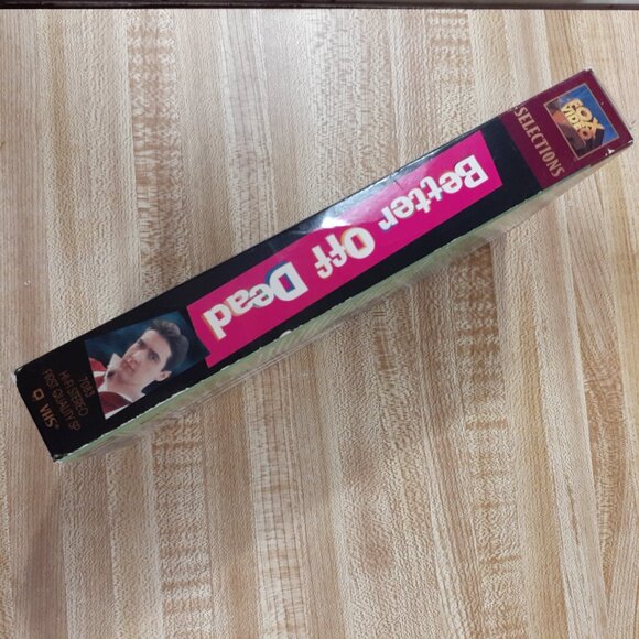 Better Off Dead 1985 VHS Fox Selections John Cusack Amanda Wyss Curtis Armstrong - Picture 3 of 9